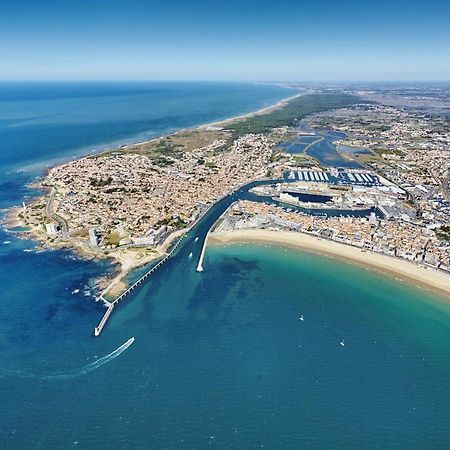 Grand Bleu-Studio Vue Sur Mer - Piscine Les Sables-d'Olonne Bagian luar foto