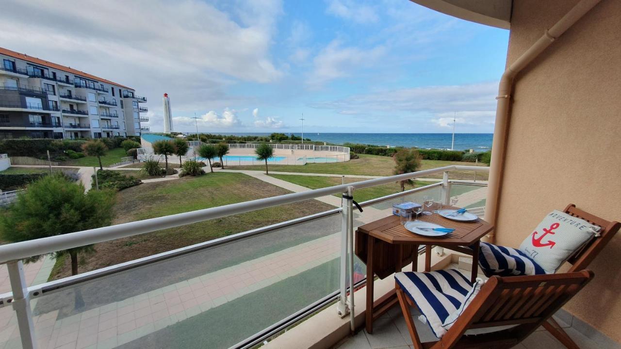 Grand Bleu-Studio Vue Sur Mer - Piscine Les Sables-d'Olonne Bagian luar foto