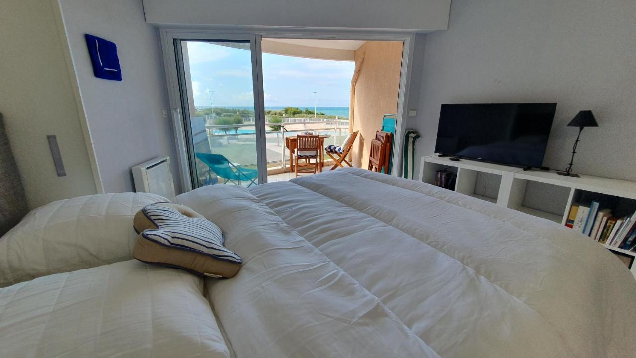 Grand Bleu-Studio Vue Sur Mer - Piscine Les Sables-d'Olonne Bagian luar foto