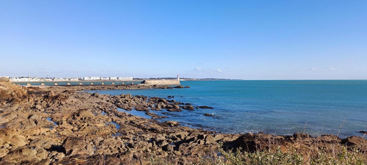 Grand Bleu-Studio Vue Sur Mer - Piscine Les Sables-d'Olonne Bagian luar foto
