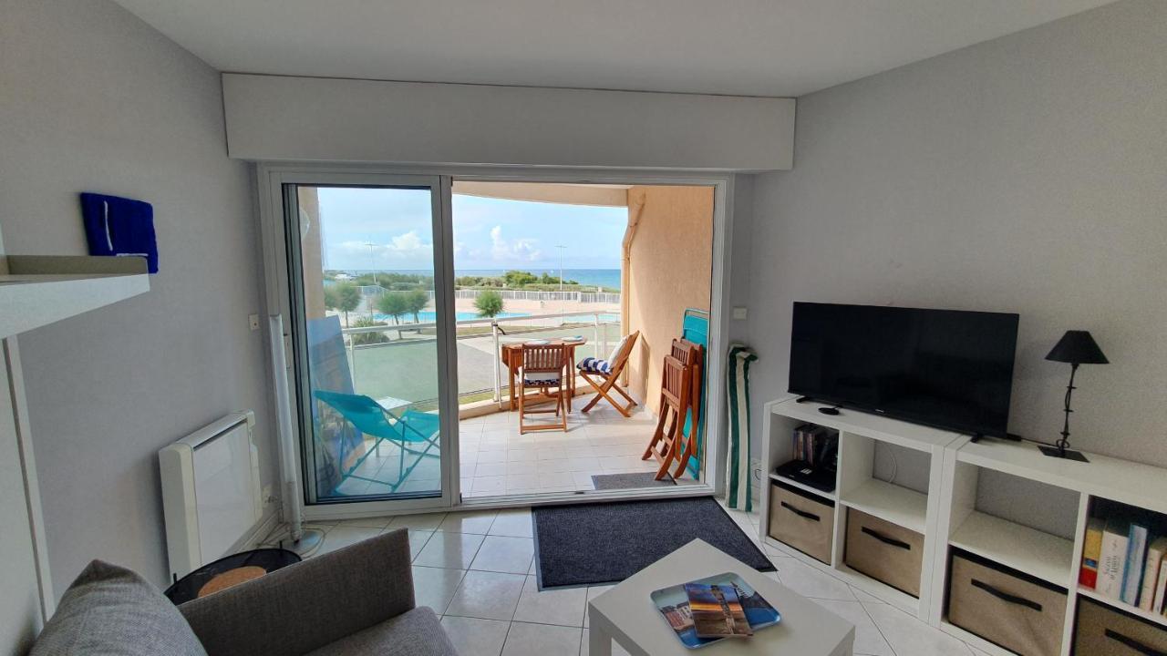 Grand Bleu-Studio Vue Sur Mer - Piscine Les Sables-d'Olonne Bagian luar foto